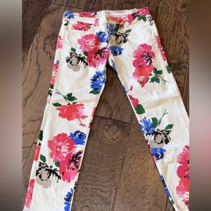 Gorgeous Kate Spade sz 28 Floral Capri